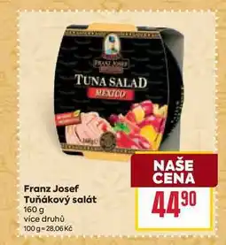Billa Franz Josef Tuňákový salát 160 g nabídka
