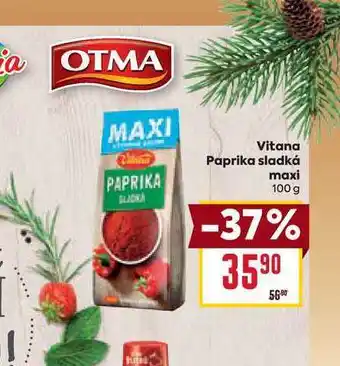 Billa Vitana Paprika sladká maxi 100g nabídka