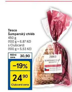 Tesco Tesco Šumperský chléb, 450 g nabídka