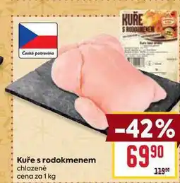 Billa Kuře s rodokmenem chlazené cena za 1 kg nabídka