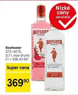 Tesco Beefeater 37.5-40 %, 0.7 l nabídka