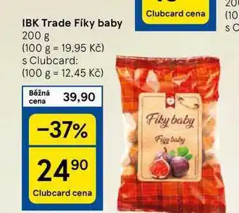 Tesco IBK Trade Fíky baby, 200 g nabídka