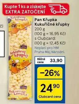 Tesco Pan Křupka Kukuřičné křupky, 200 g nabídka