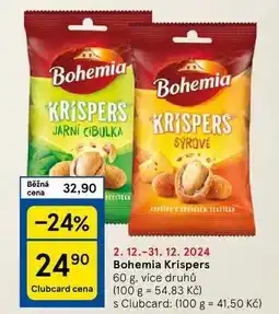 Tesco Bohemia Krispers, 60 g nabídka