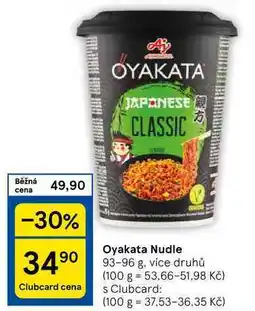 Tesco Oyakata Nudle, 93-96 g. více druhů nabídka