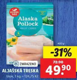 Lidl ALJAŠSKÁ TRESKA, 400 g nabídka