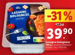 Lidl Lasagne bolognese, 400 g nabídka