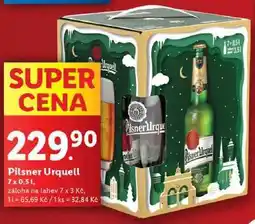 Lidl Pilsner Urquell, 7x 0,5 l nabídka