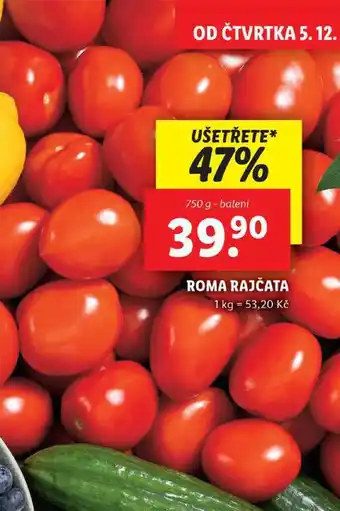 Lidl ROMA RAJČATA, 750 g nabídka