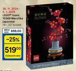 Tesco LEGO Icons 10369 Meruňka japonská 18+, 327 kostek nabídka
