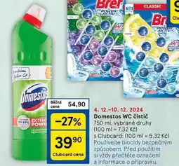 Tesco Domestos WC čistič, 750 ml, vybrané druhy nabídka