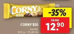 Lidl CORNY BIG banán, 50 g nabídka