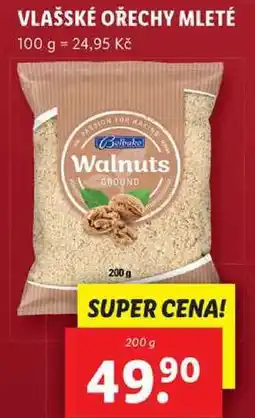 Lidl VLAŠSKÉ OŘECHY MLETÉ, 200 g nabídka