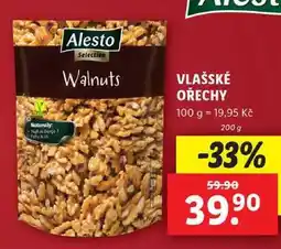 Lidl VLAŠSKÉ OŘECHY, 200 g nabídka