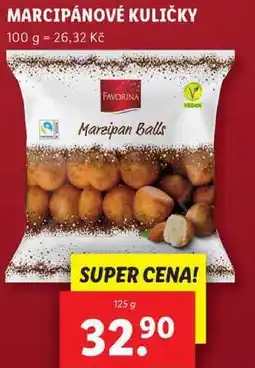 Lidl MARCIPÁNOVÉ KULIČKY, 125 g nabídka