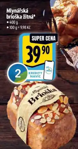 Albert Mlynářská brioška žitná 400 g nabídka
