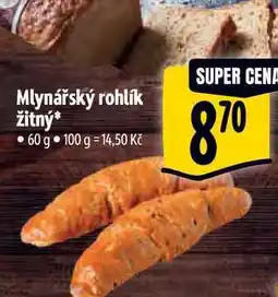 Albert Mlynářský rohlík žitný 60 g nabídka