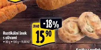Albert Rustikální šnek s olivami 80 g nabídka