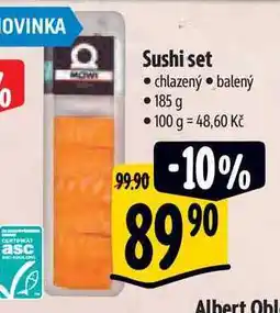 Albert Sushi set 185 g nabídka