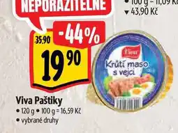 Albert Viva Paštiky 120 g nabídka