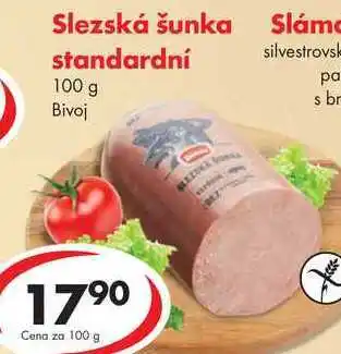 CBA Slezská šunka standardní, 100 g nabídka