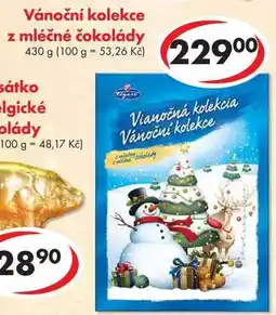 CBA Vánoční kolekce z mléčné čokolády, 430 g nabídka