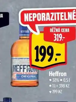 Albert Heffron 38% 0,5 l nabídka