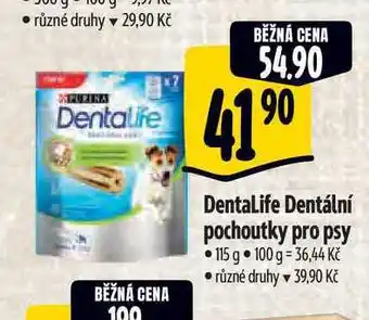 Albert DentaLife Dentální pochoutky pro psy 115 g nabídka