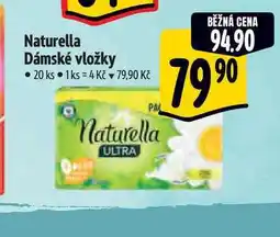 Albert Naturella Dámské vložky 20 ks nabídka