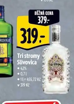 Albert Tri stromy Slivovica 0,7 l nabídka