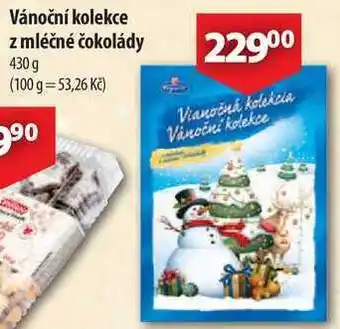 CBA Vánoční kolekce z mléčné čokolády, 430 g nabídka