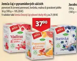 CBA Jemča čaj v pyramidových sáčcích, 36 g nabídka