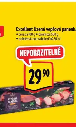 Albert Excellent Uzená vepřová panenka 100 g nabídka