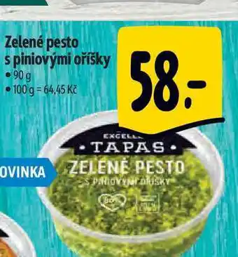 Albert Zelené pesto s piniovými oříšky 90 g nabídka