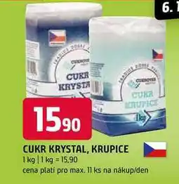 Terno Cukr krystal krupice 1kg nabídka
