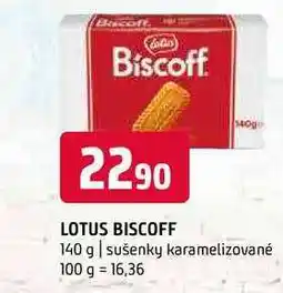 Terno Lotus Biscoff Karamelizované sušenky 140g nabídka