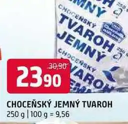 Terno Choceňská jemný tvaroh 250g nabídka