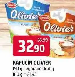 Terno Kapucín olivier 150g, vybrané druhy nabídka