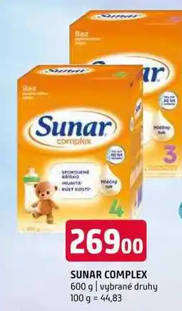 Terno Sunar complex 600 g vybrané druhy nabídka