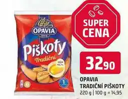 Terno Opavia Piškoty tradiční 220g nabídka