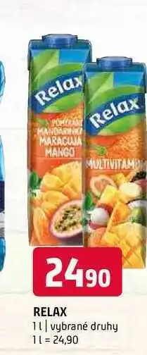 Terno Relax 1l vybrané druhy nabídka