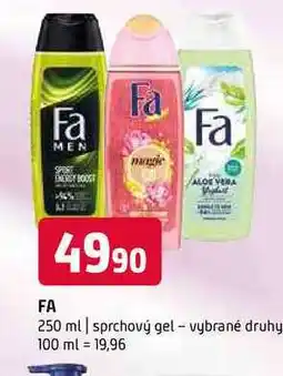 Terno Fa sprchový gel vybrané druhy nabídka