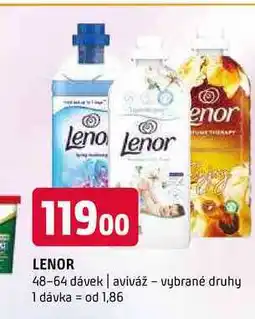Terno lenor 48-64 dávek aviváž vybrané druhy nabídka
