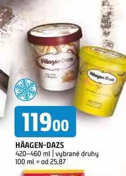 Terno Häagen dazs 420-460 ml vybrané druhy nabídka