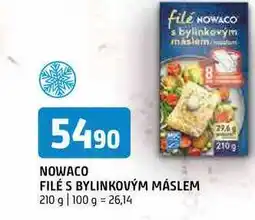 Terno Nowaco filé s bylinkovým máslem 210g nabídka
