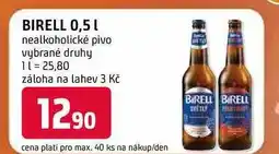 Terno Birell Světlé pivo nealkoholické 0,5l nabídka