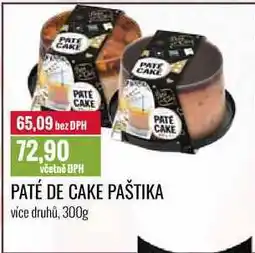 Ratio PATÉ DE CAKE PAŠTIKA 300g nabídka