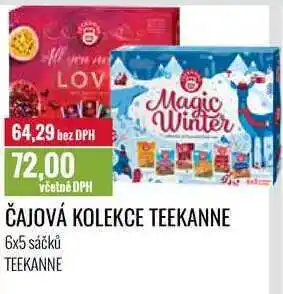 Ratio ČAJOVÁ KOLEKCE TEEKANNE 6x5 sáčků nabídka