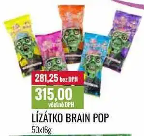 Ratio LÍZÁTKO BRAIN POP 50x16g nabídka