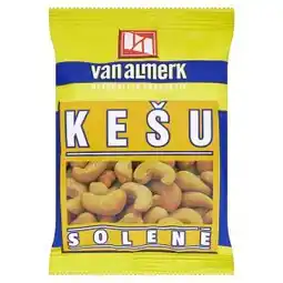 Ratio Van Almerk Kešu půlky pražené solené 60g nabídka